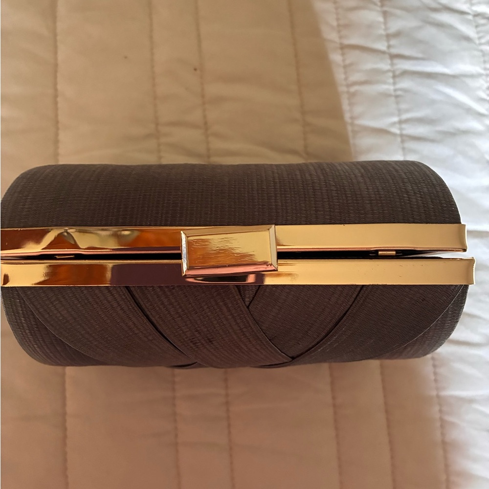 Elegant Brown Clutch - Picture 2 of 4